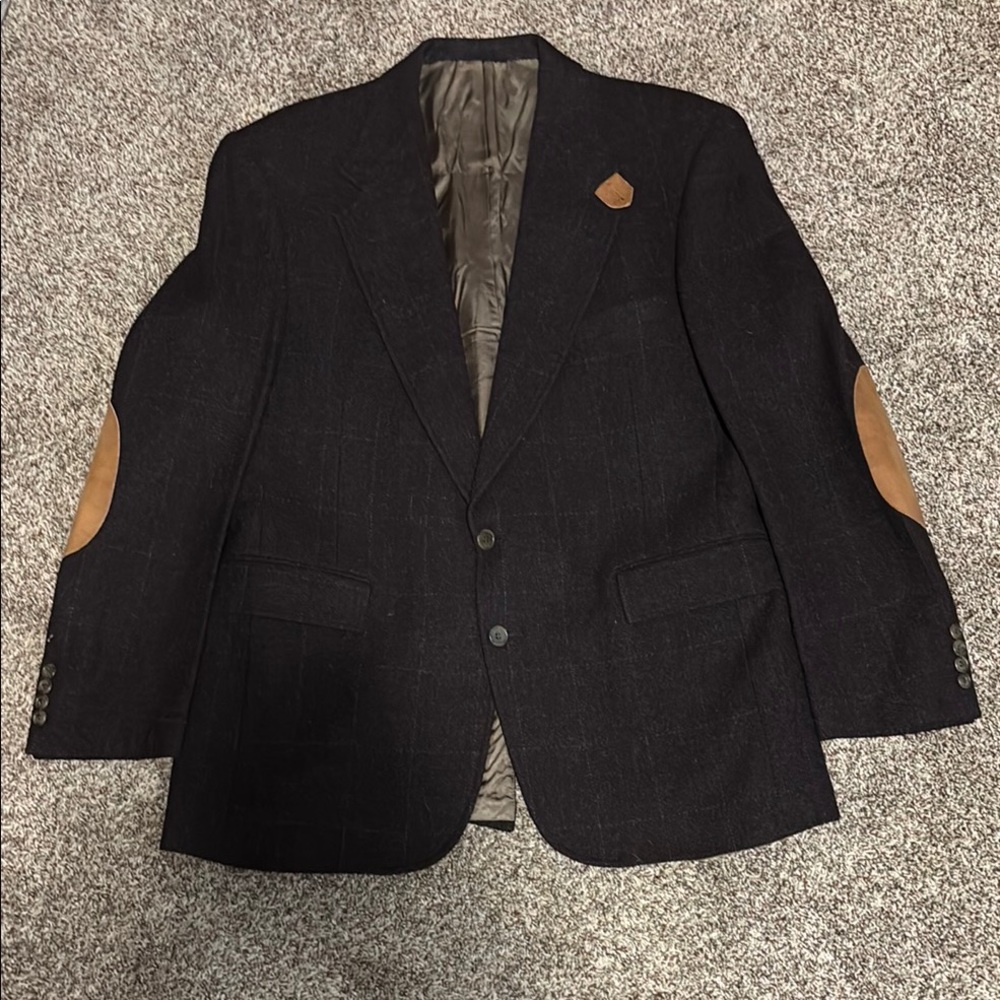 Men's Brown wool blazer size 44